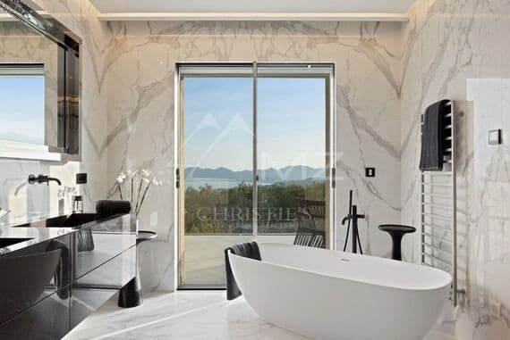 Bathroom, shower - luxury home
