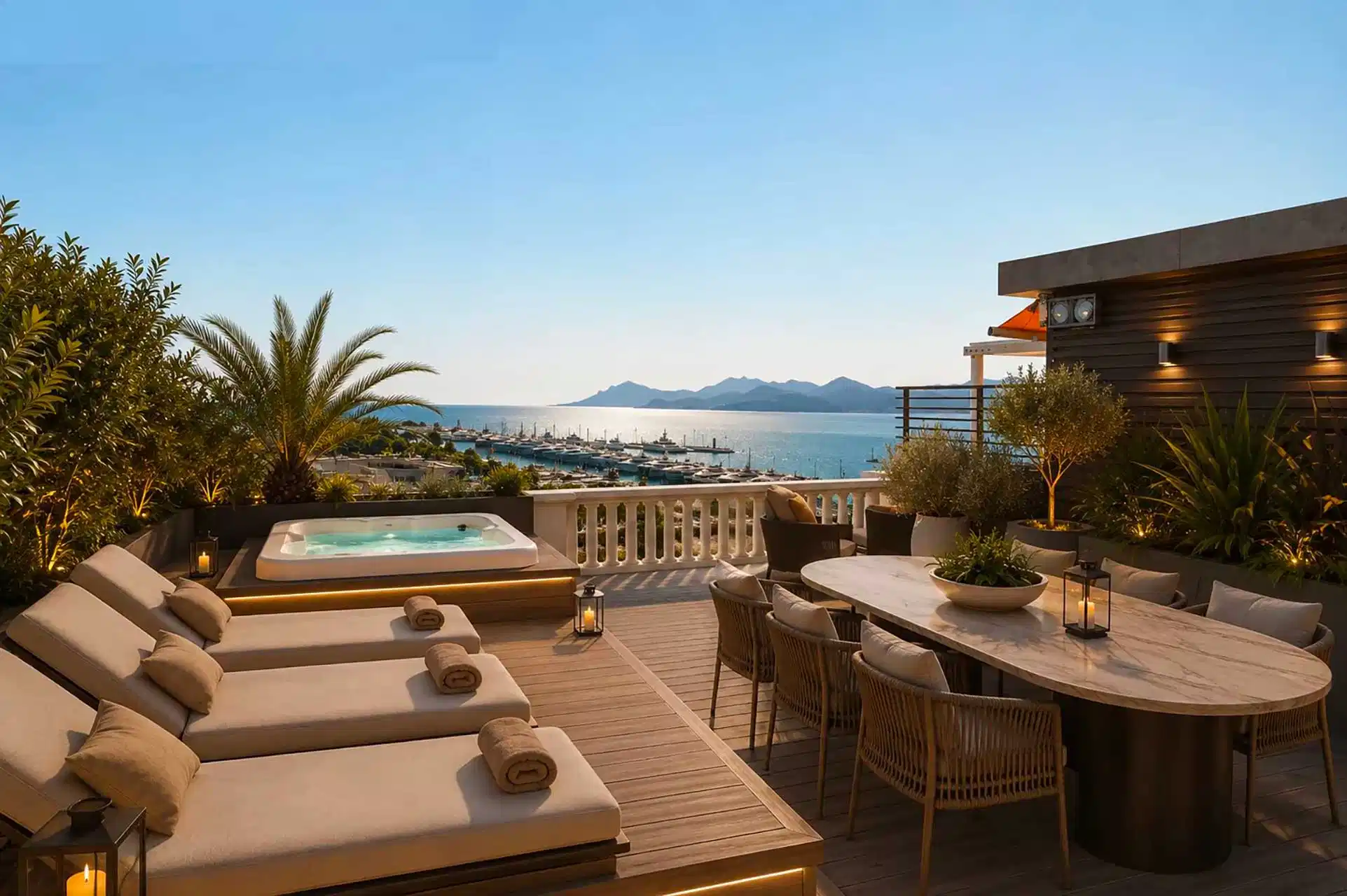 Nos appartements à vendre à Cannes Palm Beach
