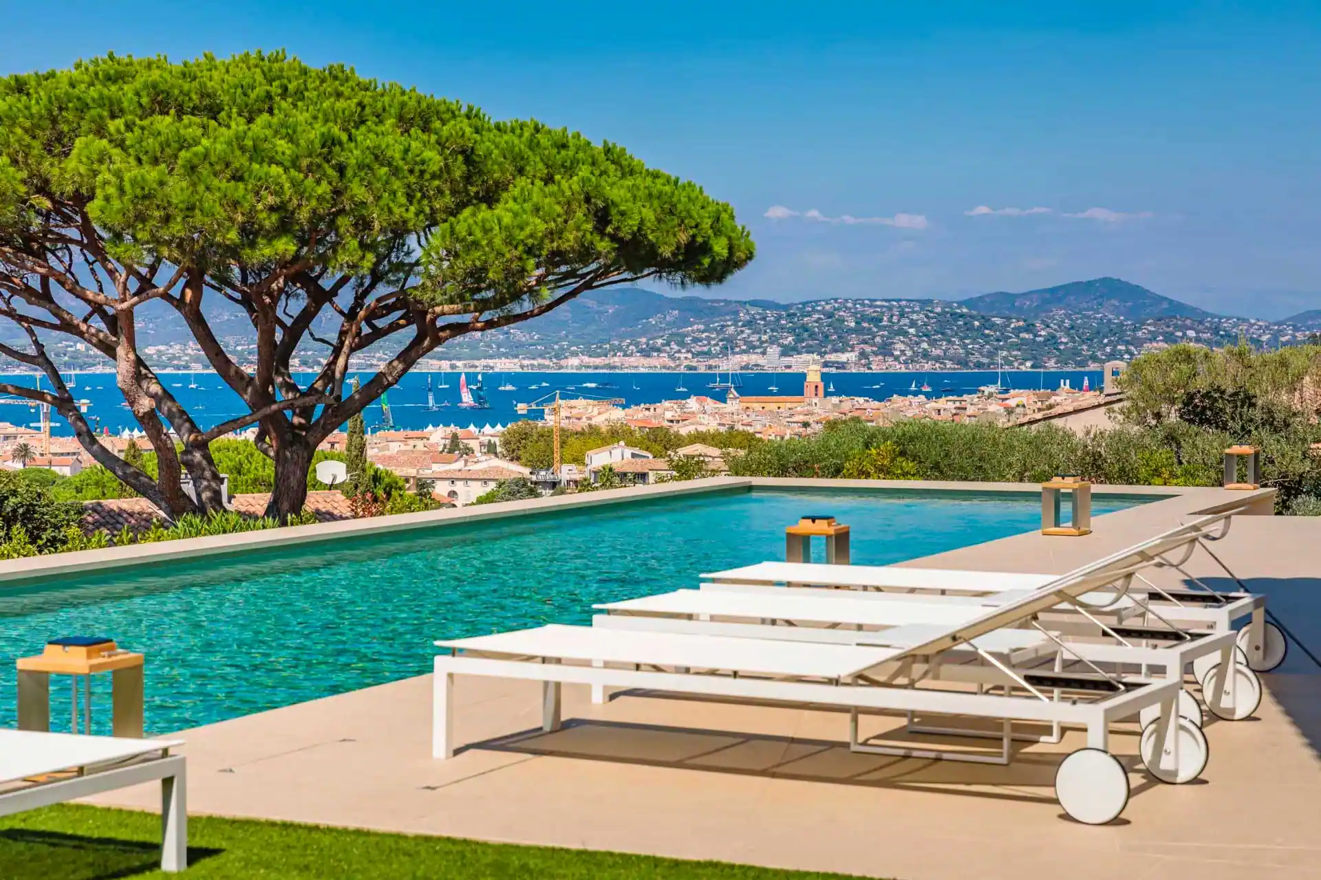 Nos villas avec vue mer à Saint-Tropez
