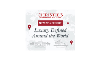 CHRISTIE'S: Global luxury real estate index 2014