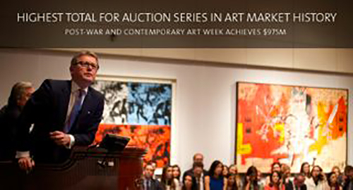 Christie's establishes 26 new auction records