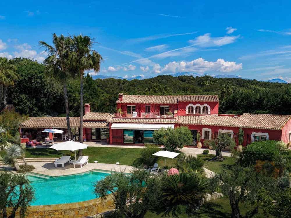 Villa with panoramic view in Mougins
