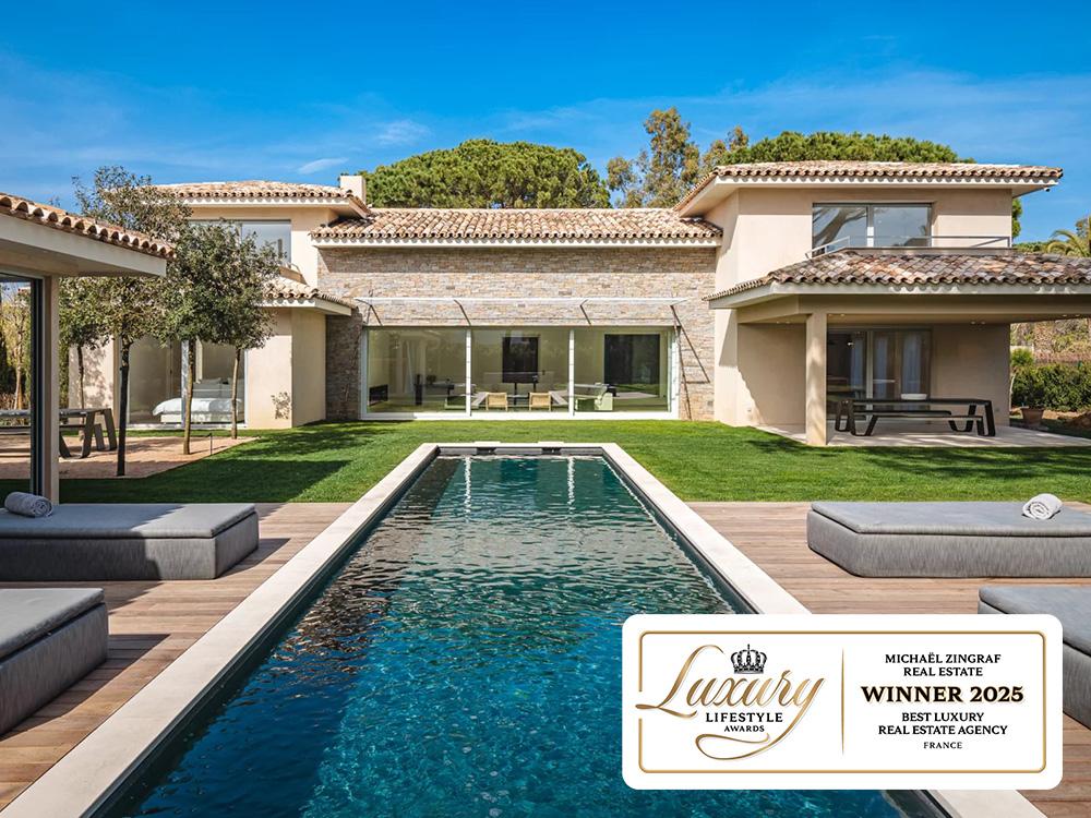 Michaël Zingraf Real Estate remporte le prix de "Meilleure Agence Immobilière de Luxe en France"