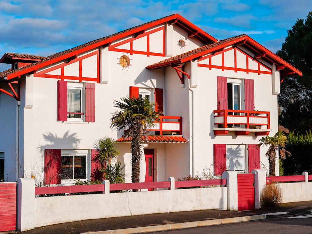 Les maisons typiques du Pays-Basque