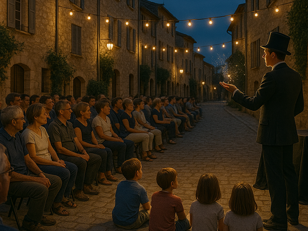 Magie au sommet : les soirées féeriques de l’été à Mougins