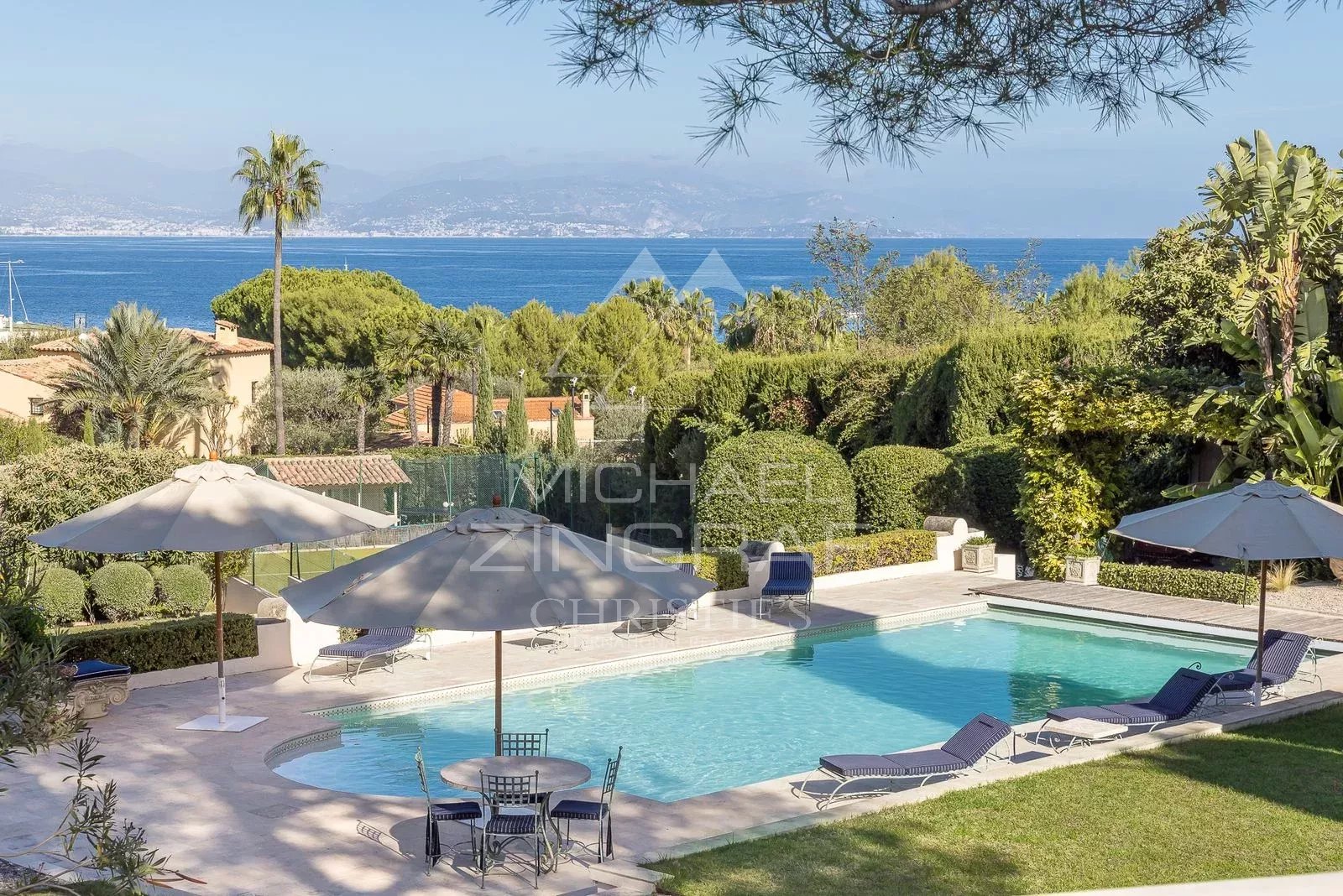 Cap d'Antibes - Villa avec vue mer