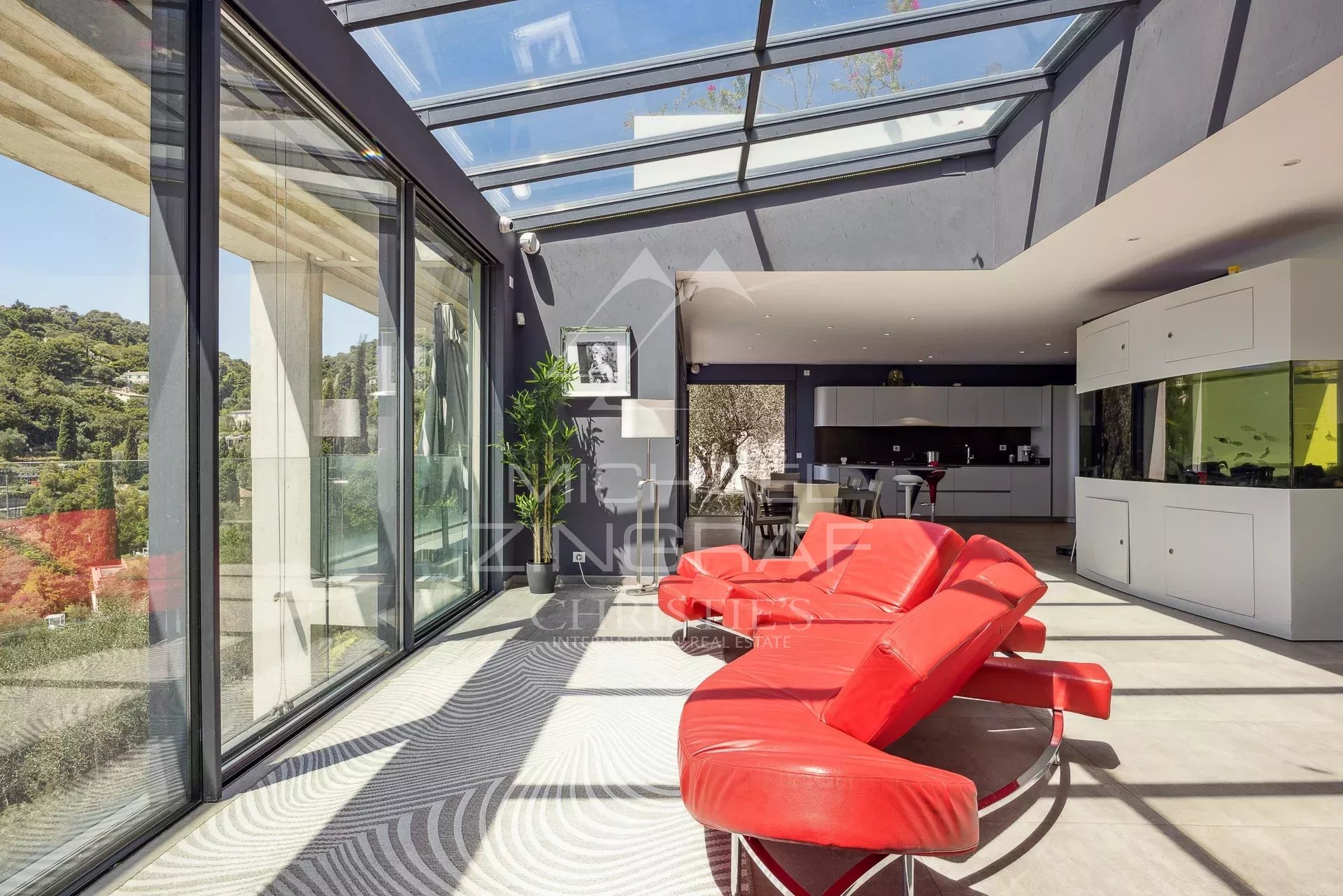 Villefranche-sur-Mer – Superbe villa contemporaine avec vue mer