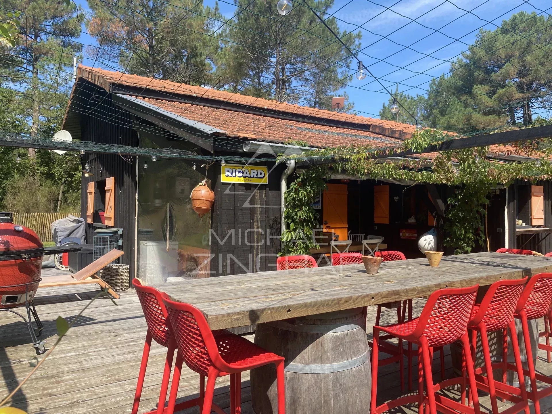 LA TESTE DE BUCH - Cabane de résinier sur 22 hectares de forêt