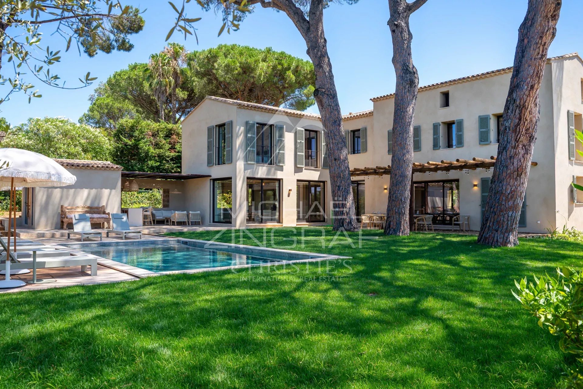 Superb renovated villa with large garden - Saint-Tropez