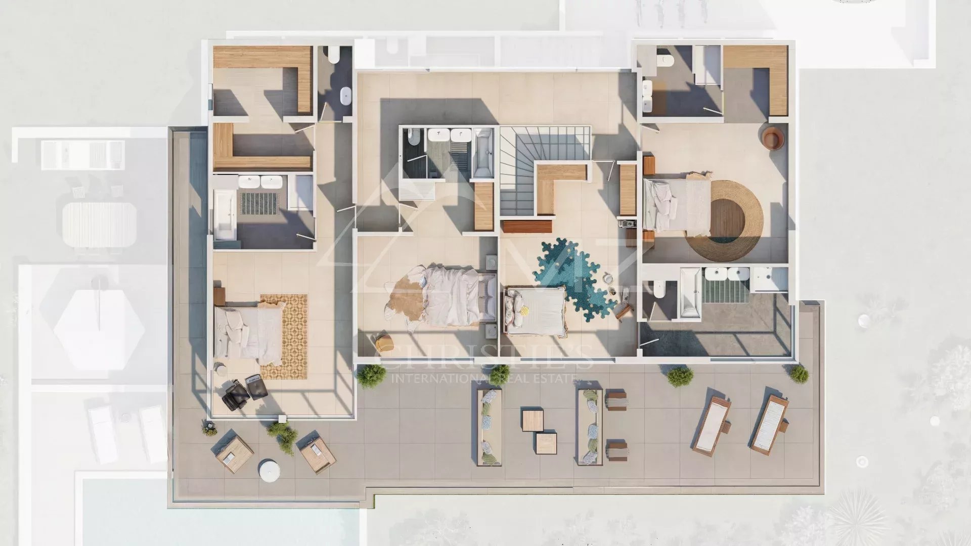 Villa "Les Salins" avec Vue Mer panoramique sur le Golfe de Saint-Tropez