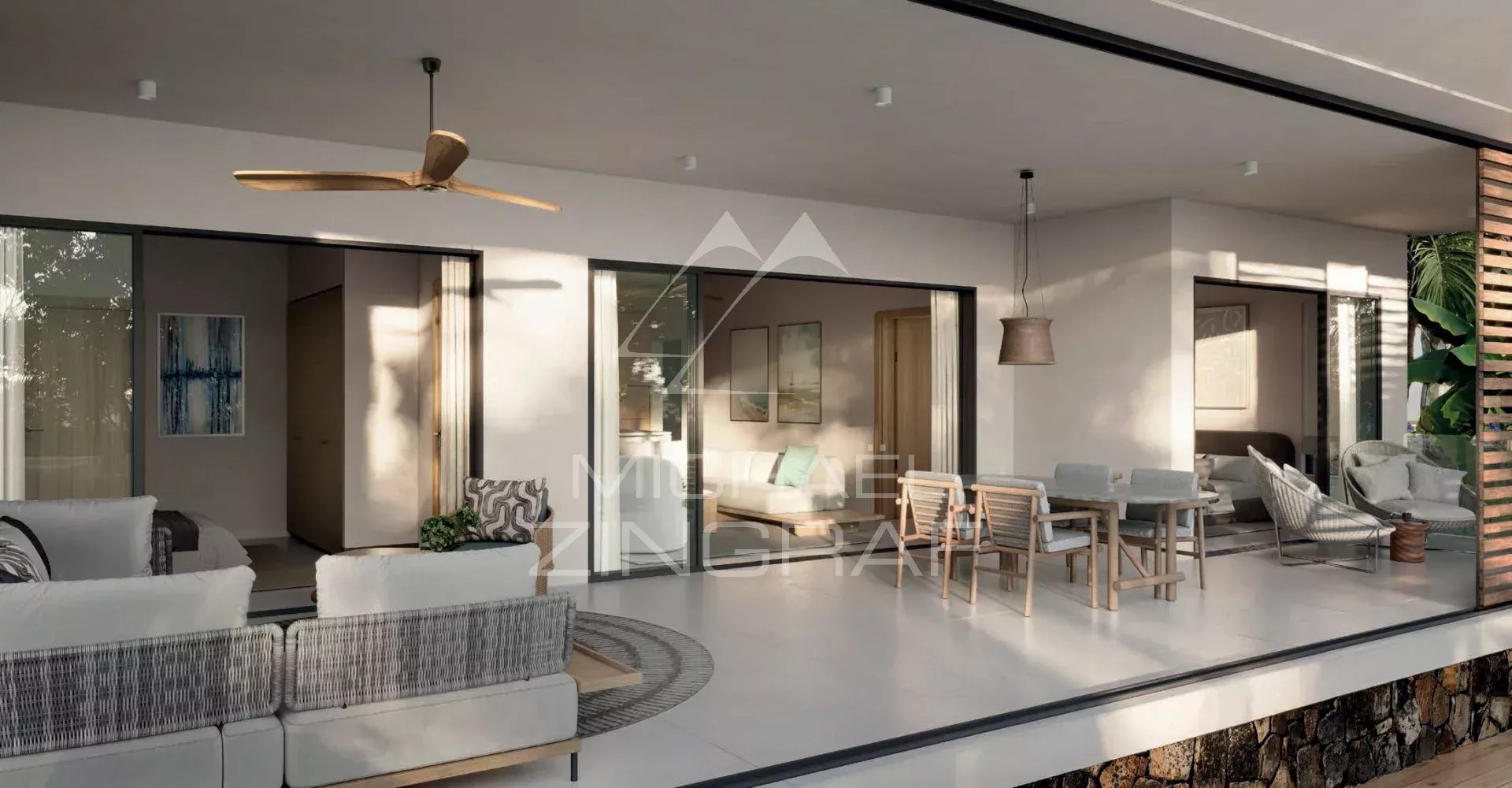 Appartement d’Exception, 3 Chambres à Pointe aux Canonniers