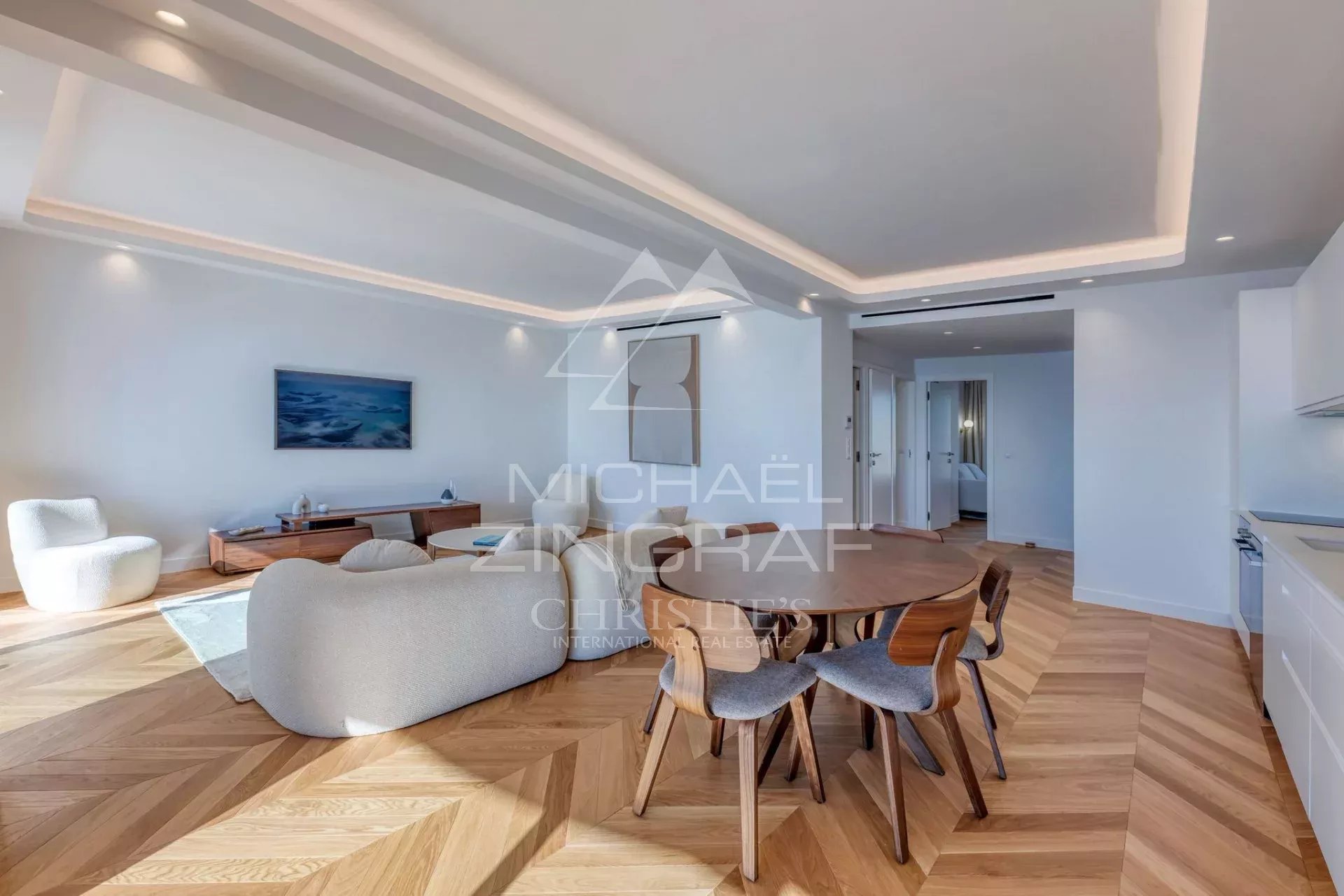 Appartement traversant avec vue mer panoramique