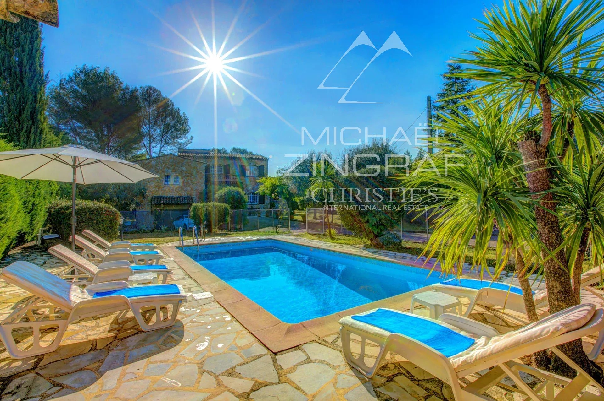 villa 5p view Hills with pool