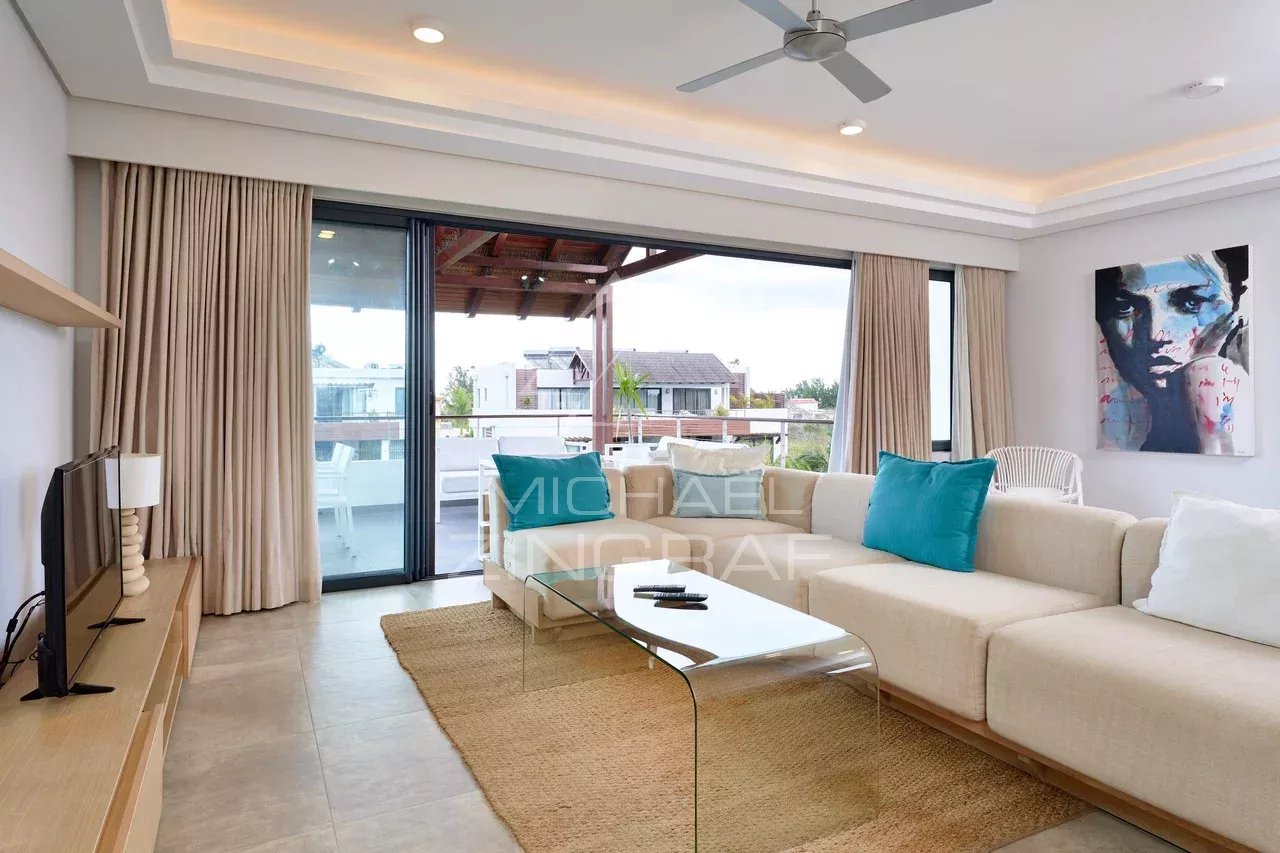 Penthouse mit 2 Schlafzimmern in Mont Choisy