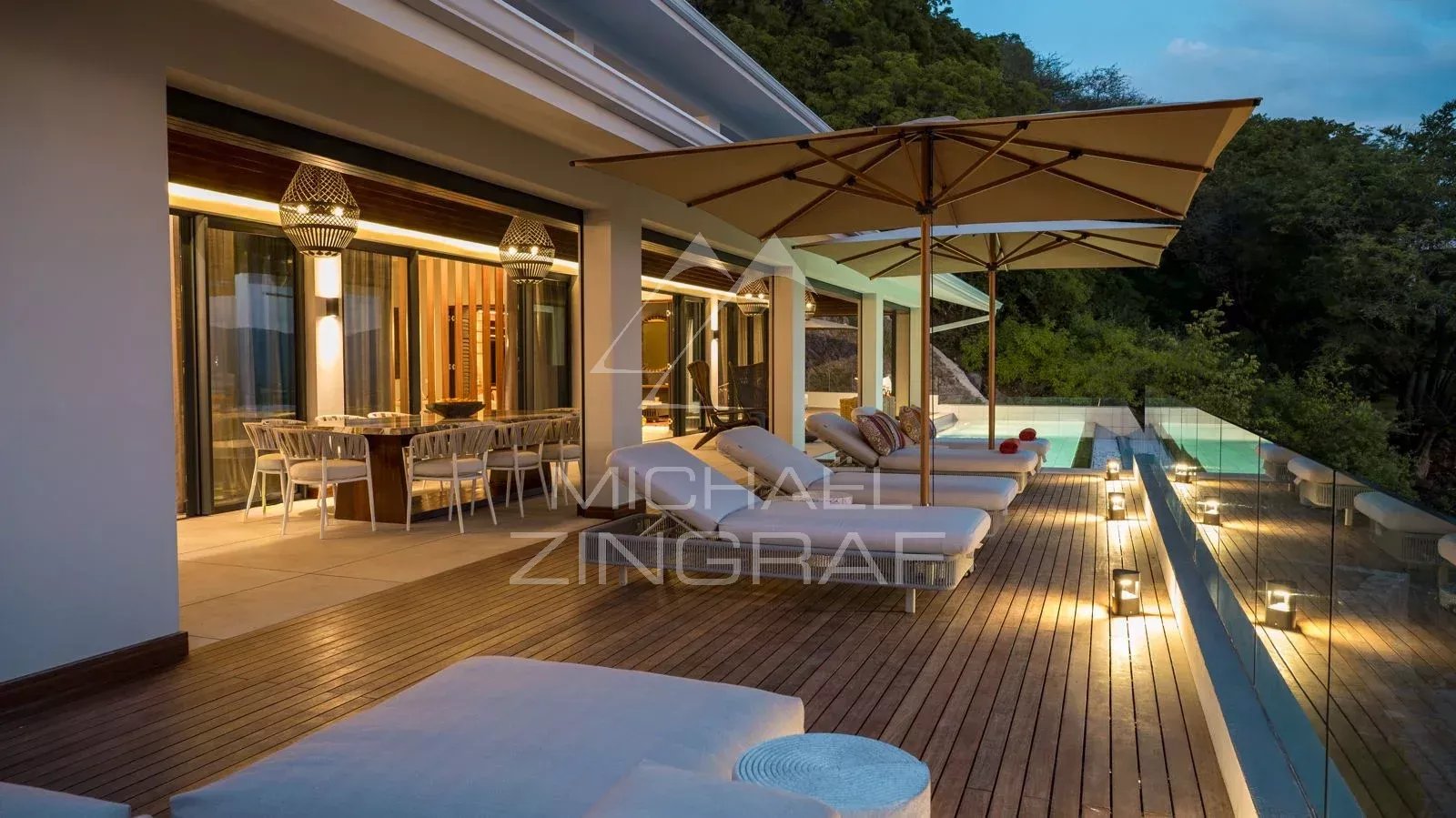Île Maurice – Villa d’Exception Ultra Luxe avec Vue Panoramique sur Le Morne – Rivière Noire