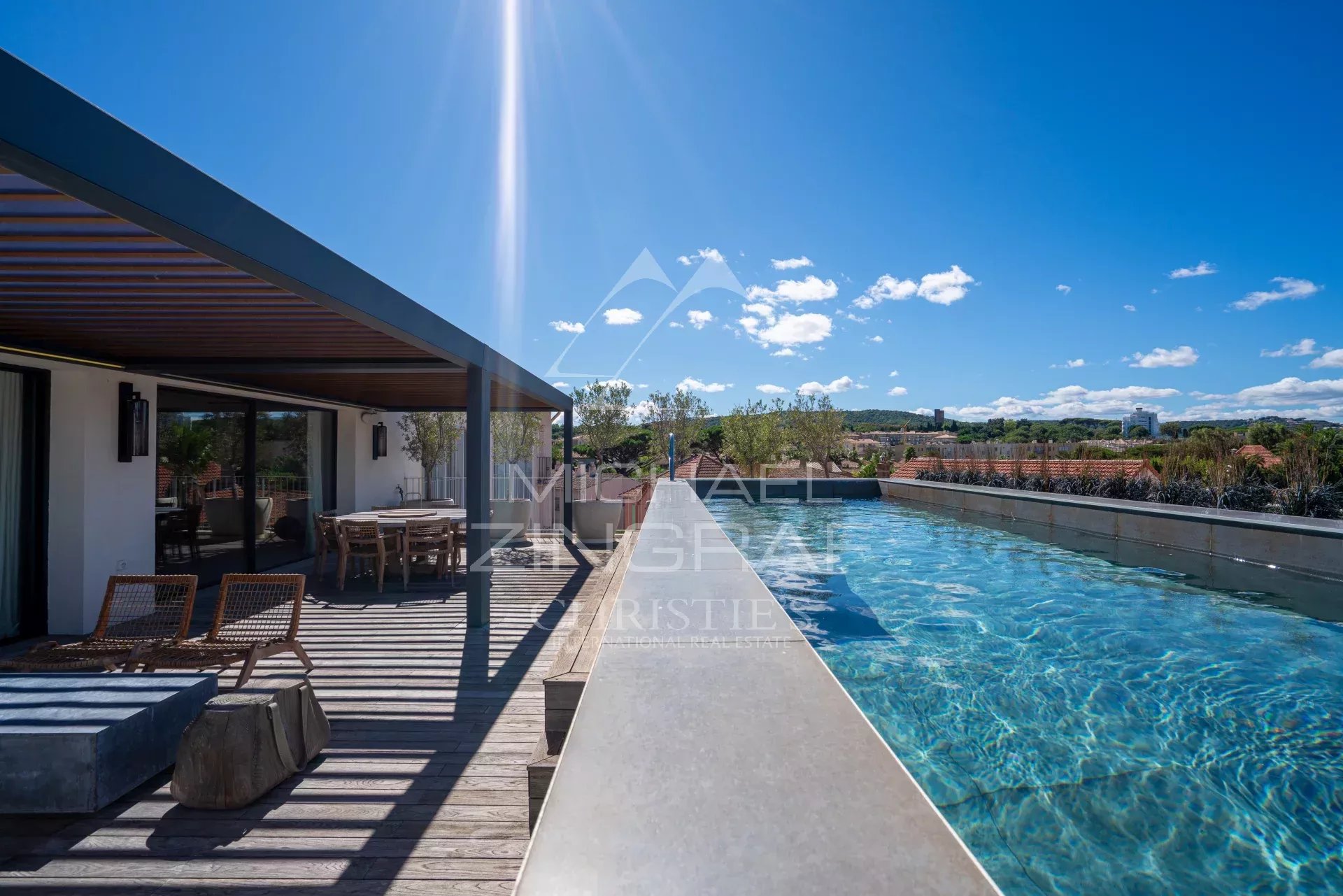 Saint-Tropez - Penthouse avec piscine au centre ville