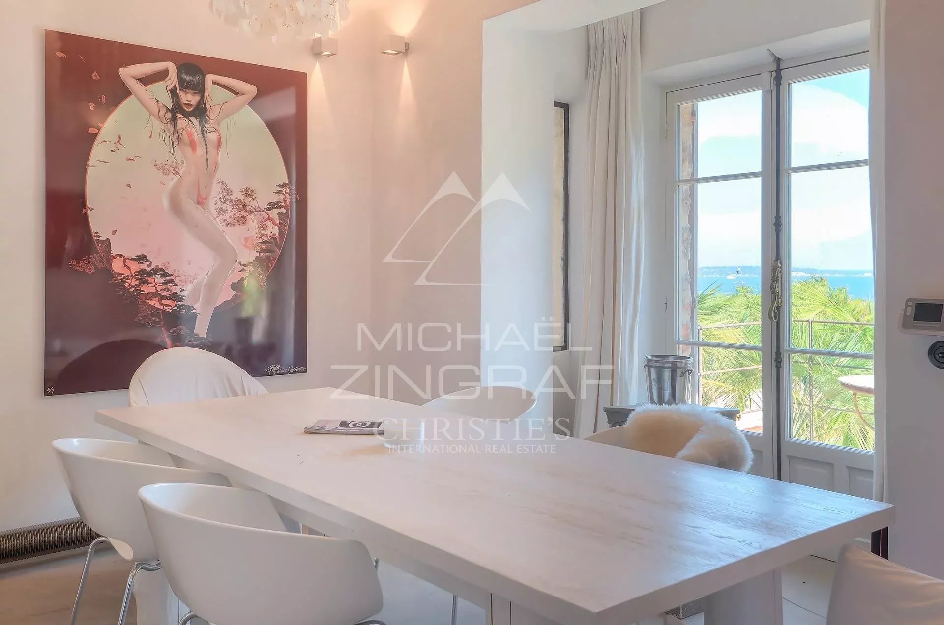 CANNES - EDEN - authentique maison de pêcheurs - Vue mer panoramique