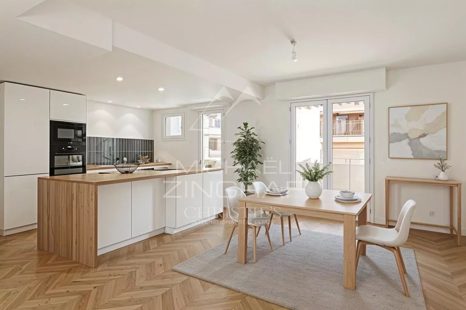 Cannes secteur Palm Beach- 3 pièces entièrement rénové