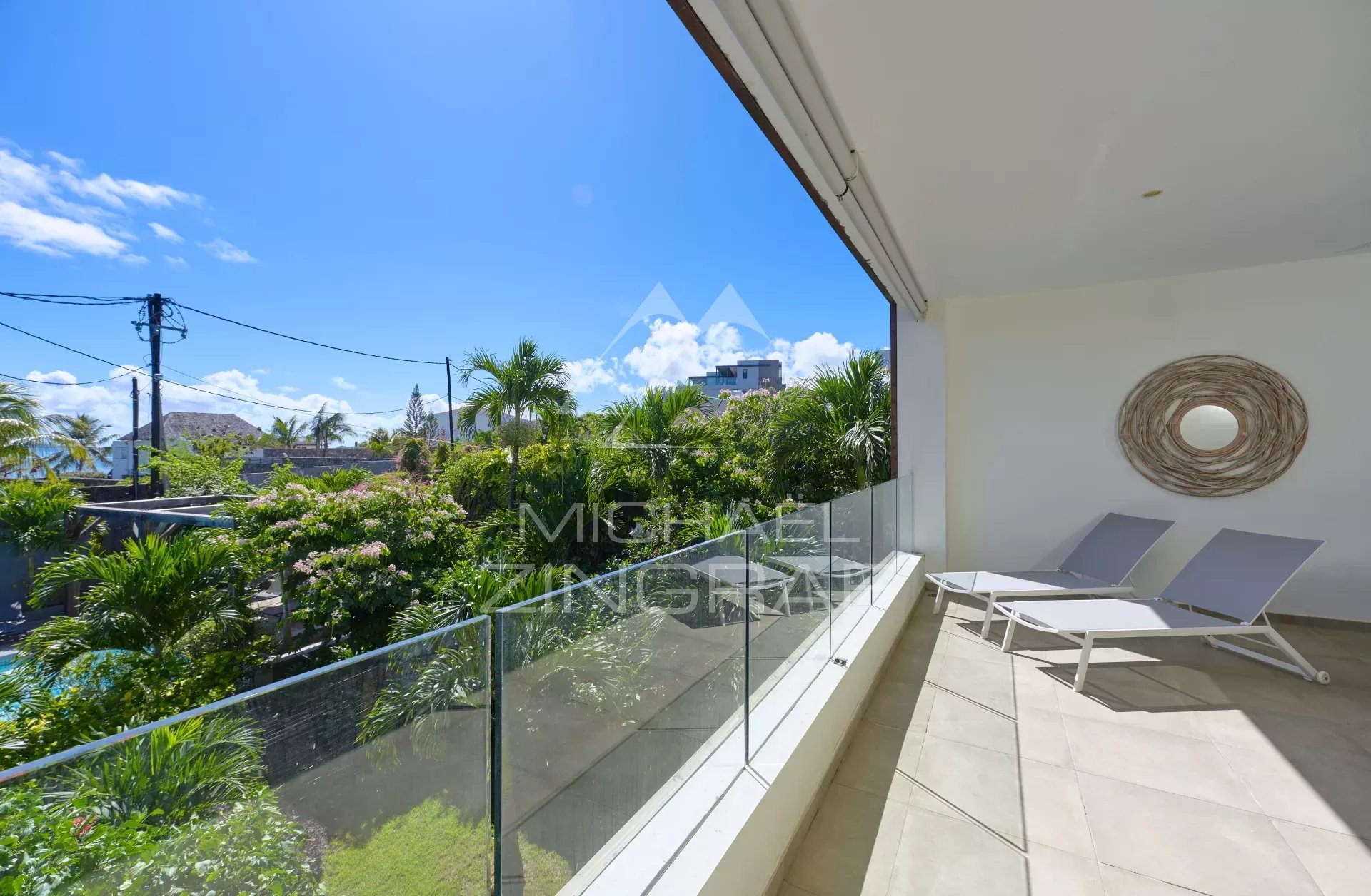 3-Bedroom Apartment in a Secure Residence in Pointe aux Canonniers