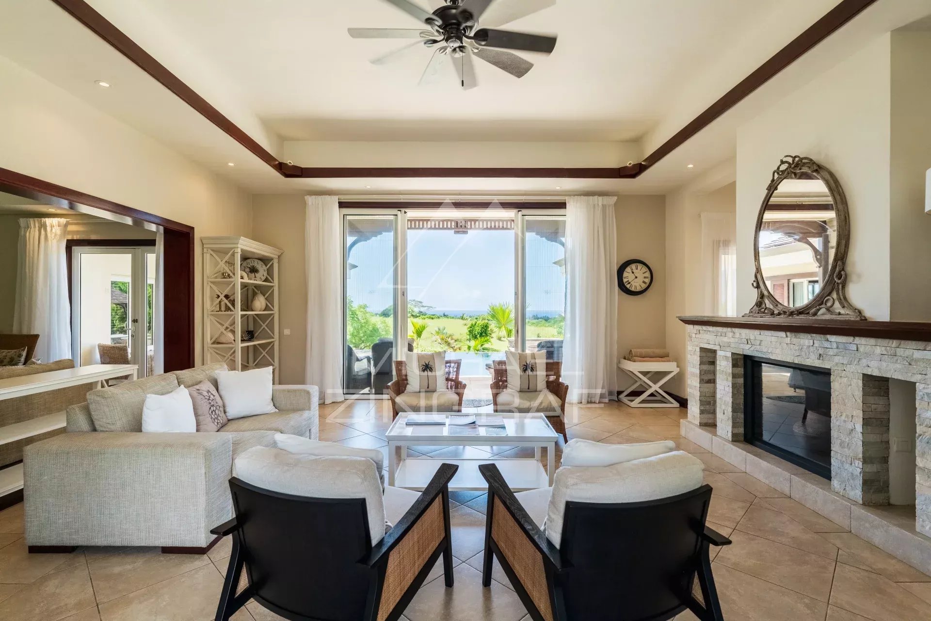 Mauritius -  Villa Sea view on a Golf resort- Bel ombre