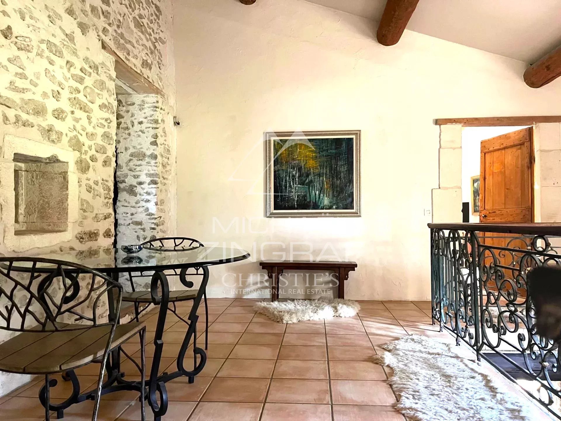 Mas provençal rénové à Saint Rémy de Provence