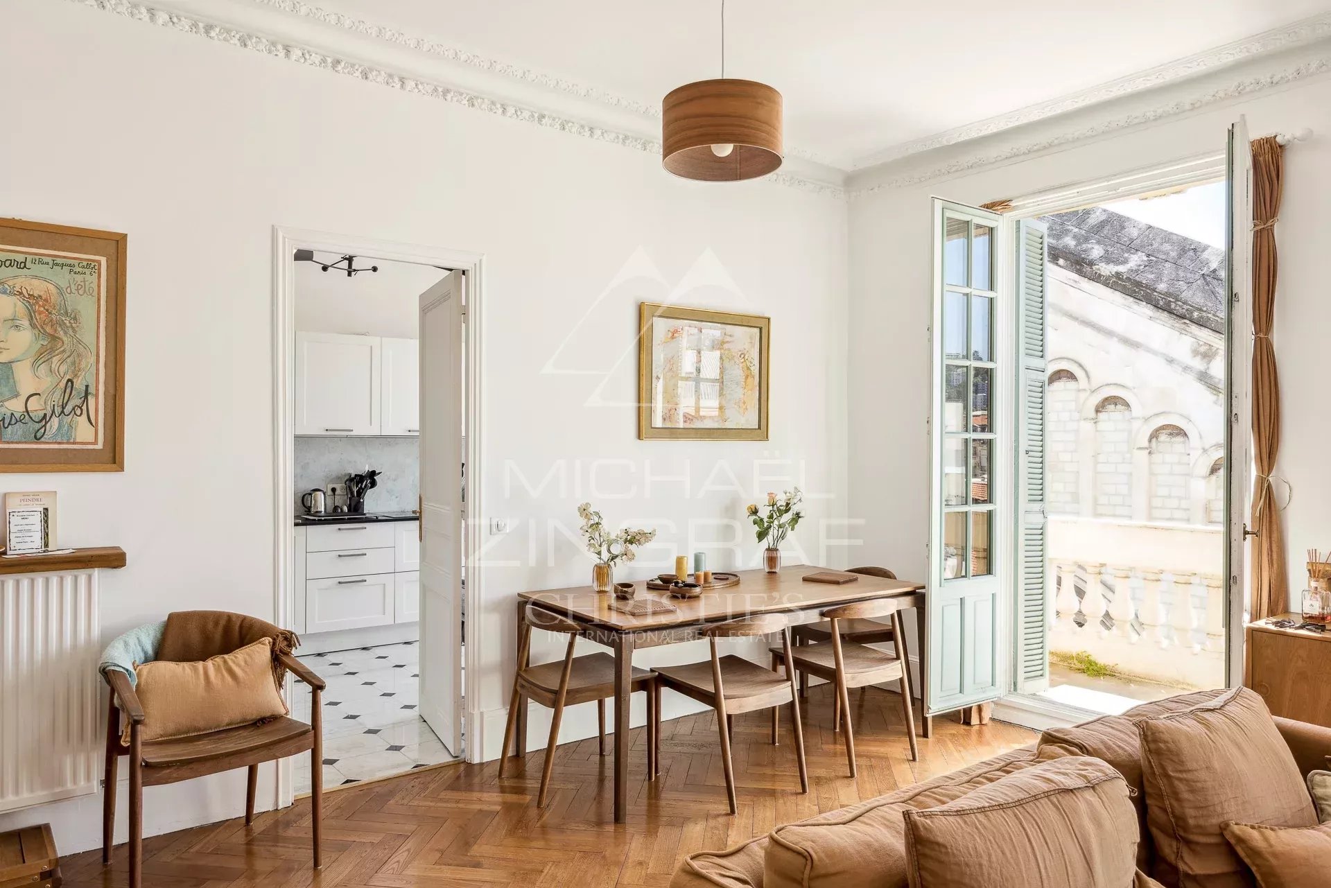 CARRÉ D'OR – 4/5 ROOMS – TOP FLOOR – NICE