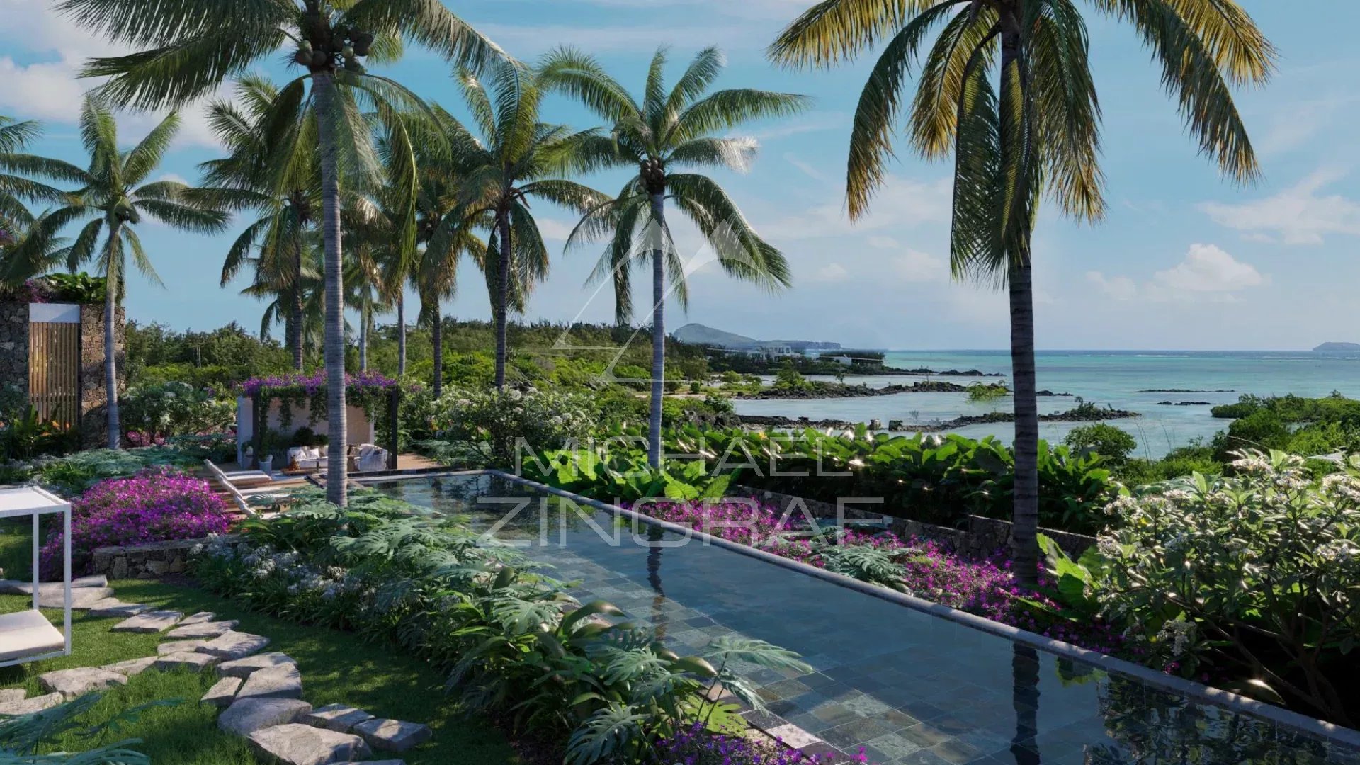 Penthouse exceptionnel - vue spectaculaire sur le lagon - 4 chambres