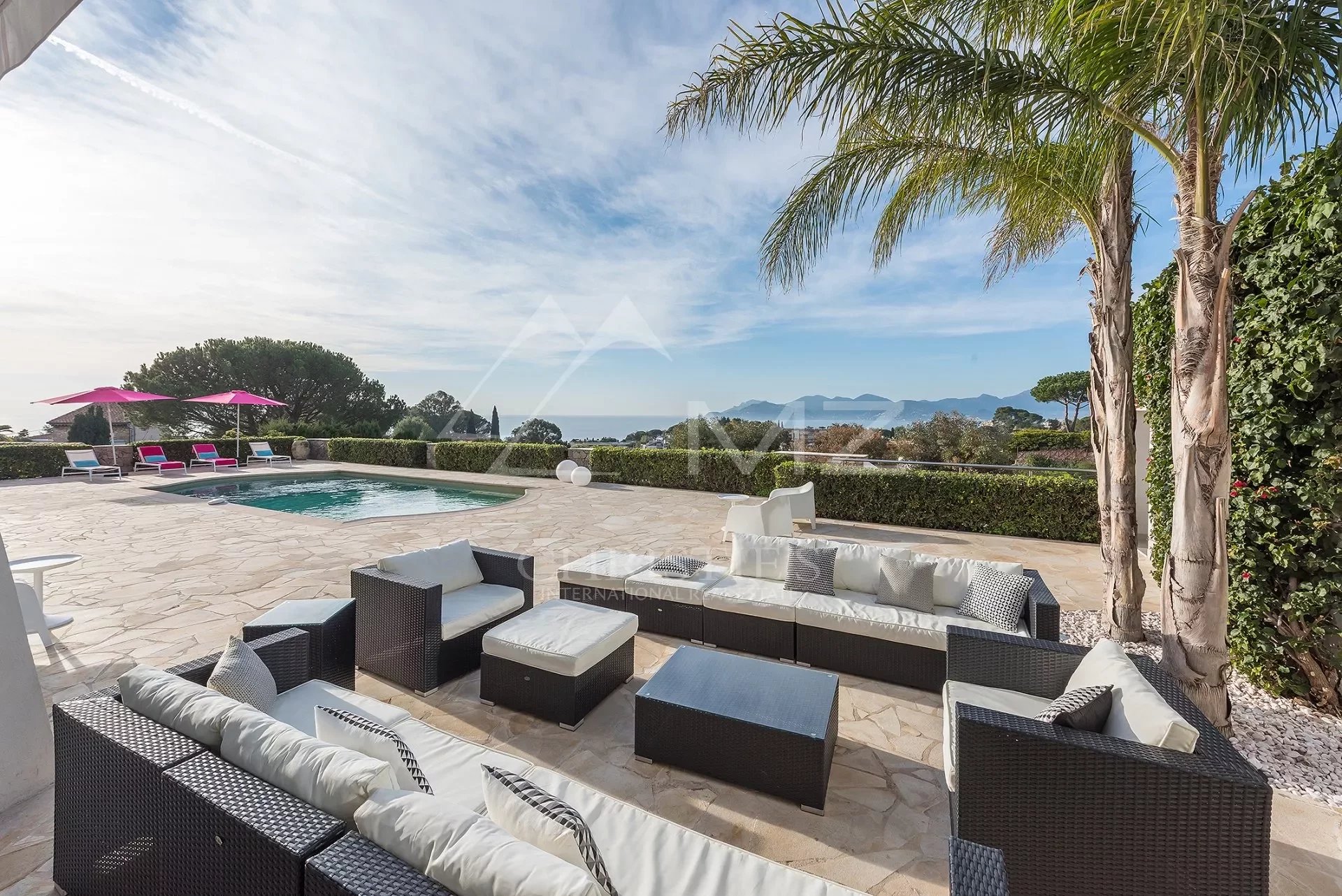 Cannes - Croix-des-Gardes - Villa avec vue mer