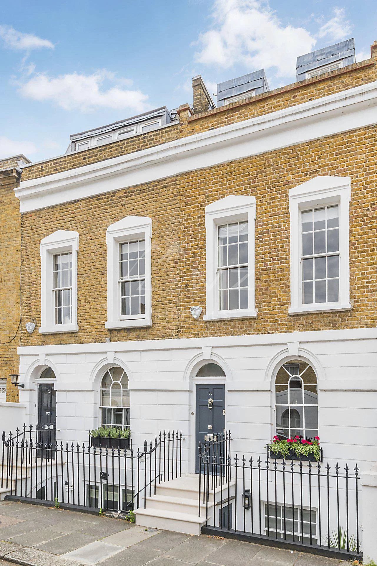 Vente Maison Chelsea LONDRES CHELSEA JOLIE MAISON FACE AUX JARDINS