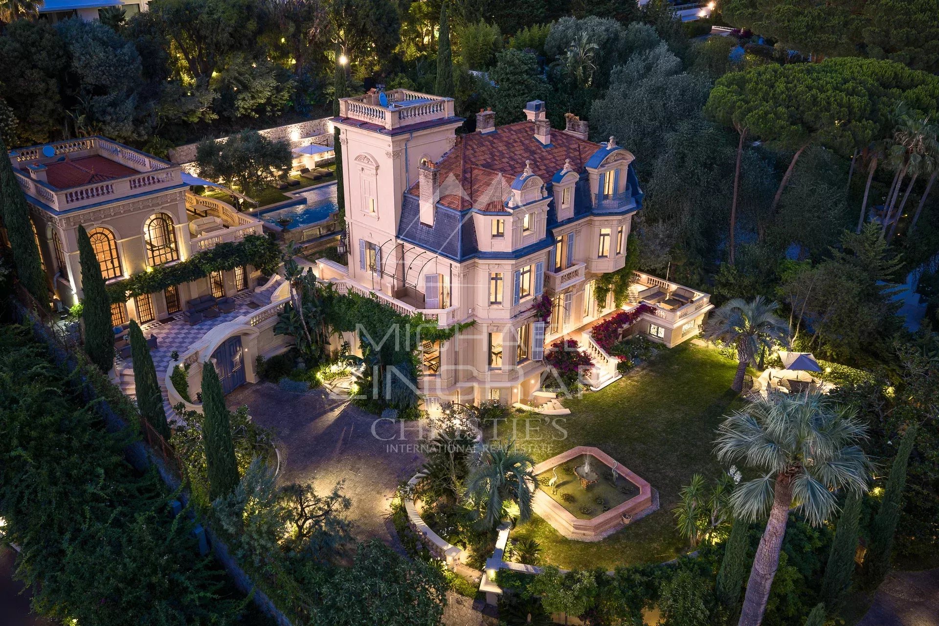 Cannes – Californie – Demeure Belle Époque Emblématique – Co-exclusivité