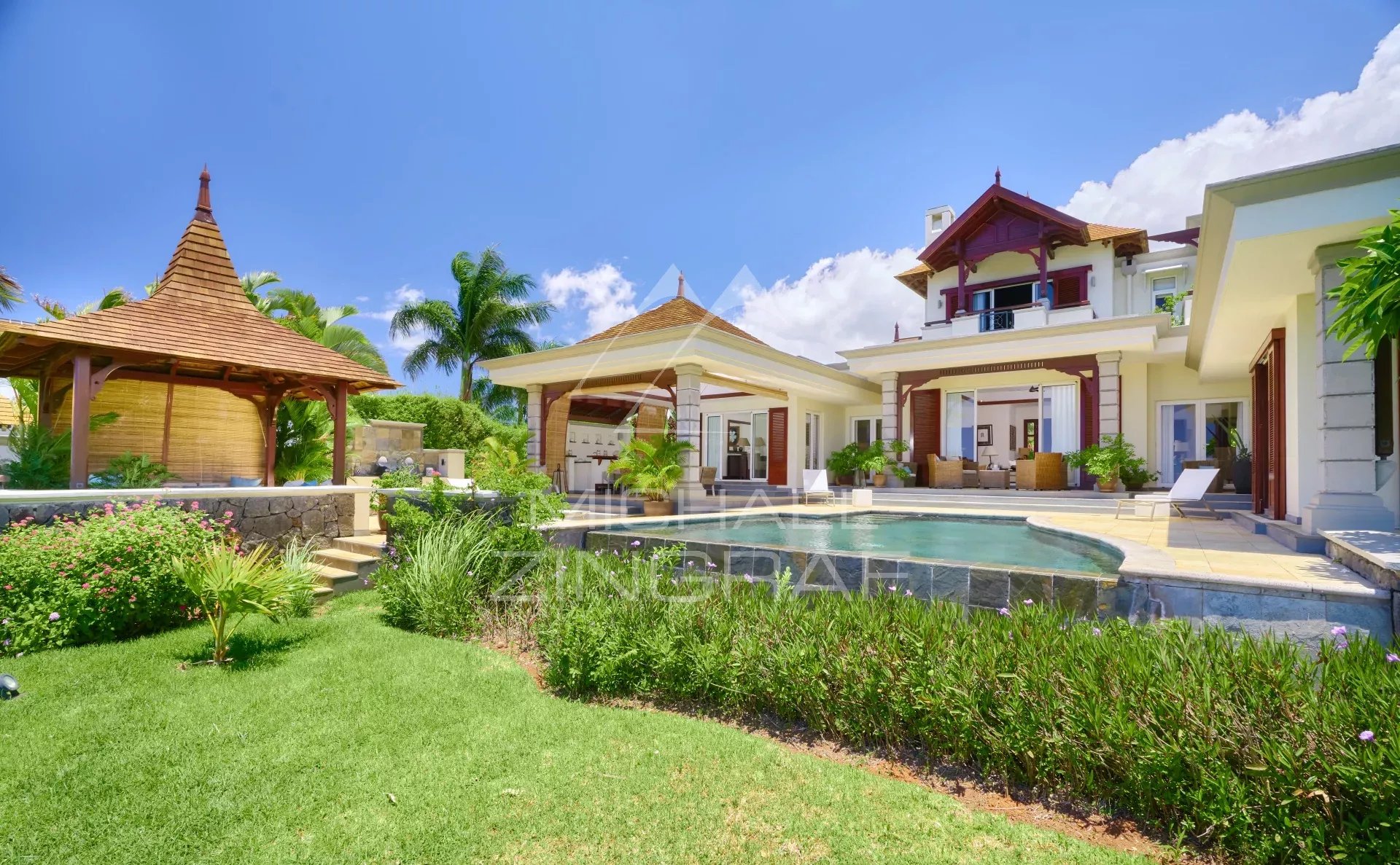 Mauritius - Villa mit Meerblick in einem Golfresort - Bel ombre