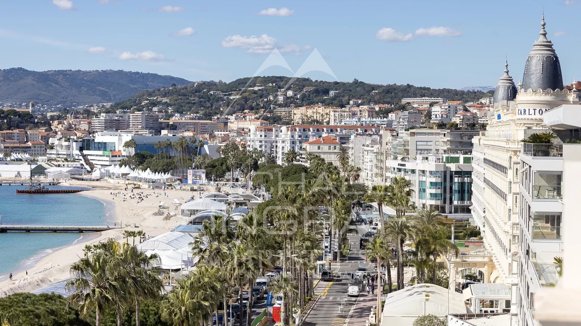 Cannes Croisette - 4 pièces vue mer panoramique