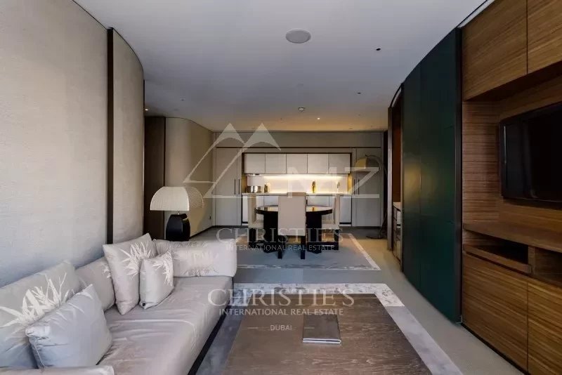 Armani-Designed Apartment with Dubai Fountain View