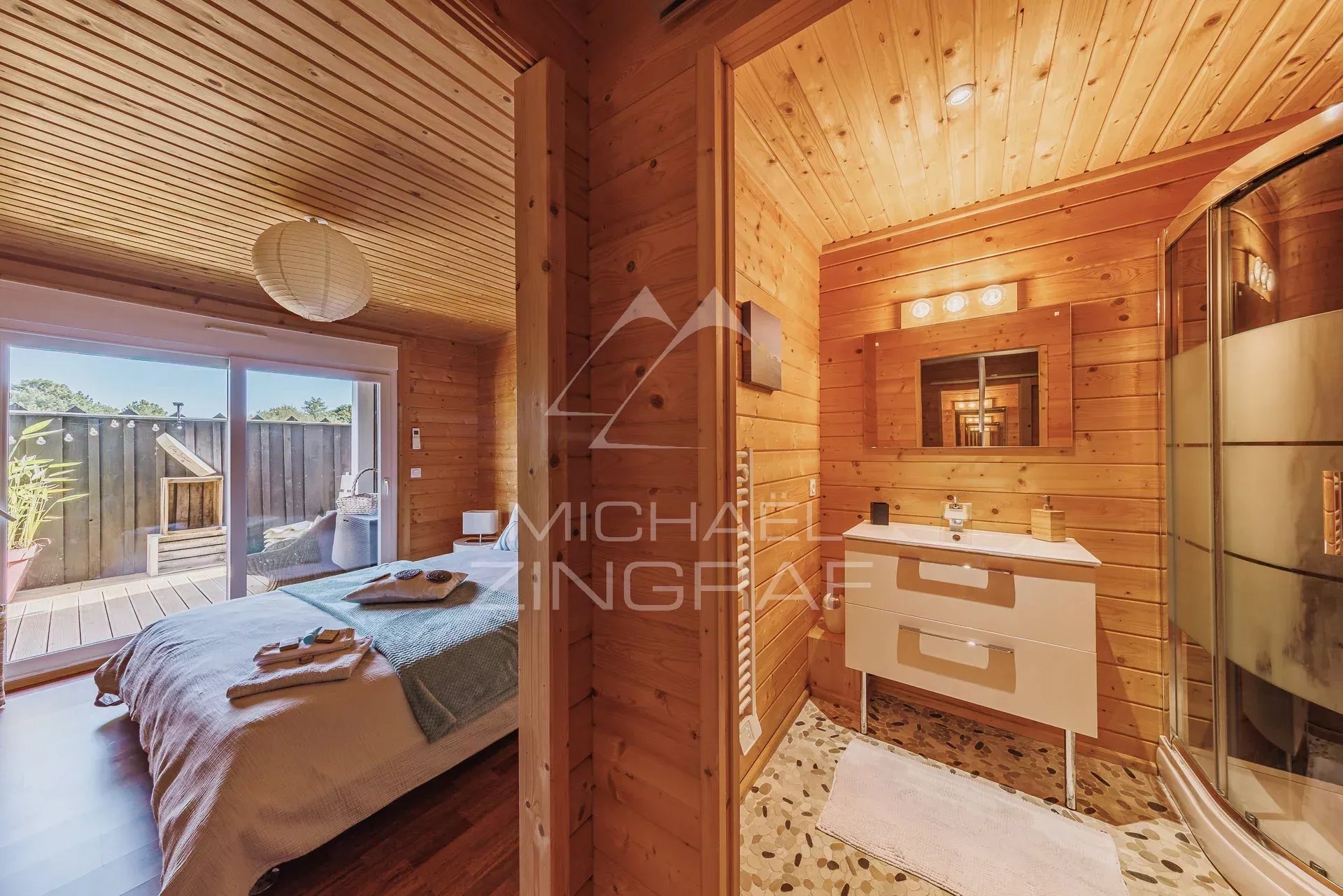 Belle maison proche La Hume avec vue mer