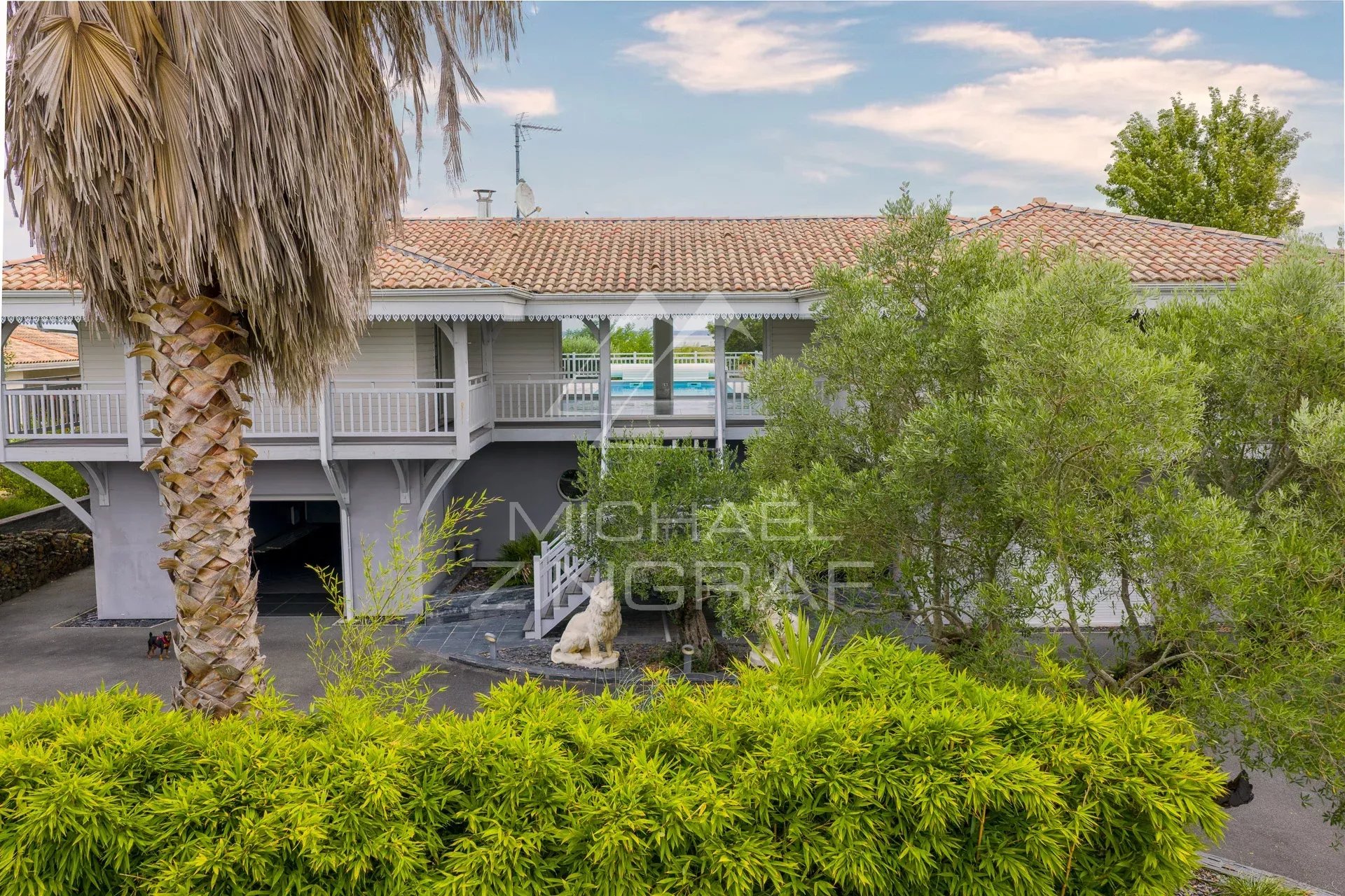 Grande maison au calme avec belle vue mer