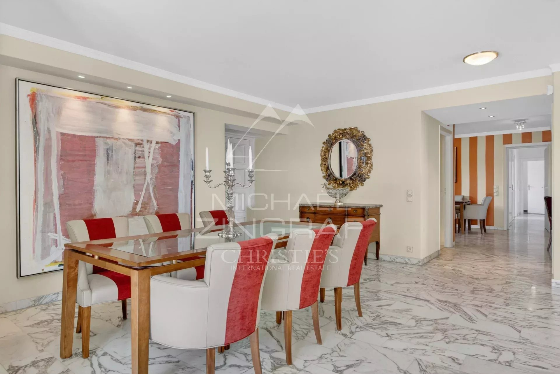 EXCLUSIVITE-CANNES APPARTEMENT D'EXCEPTION  DANS UNE RESIDENCE DE STANDING