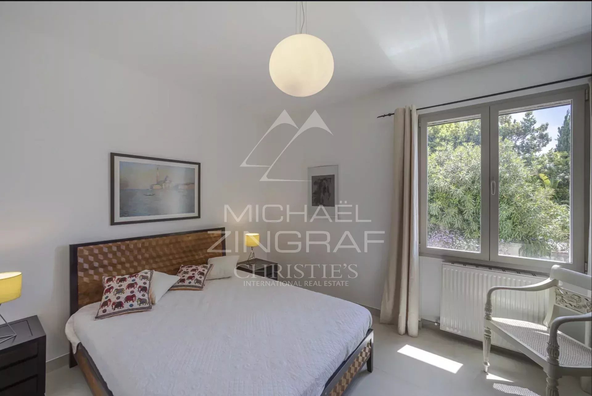 Cap d'Antibes - Villa vue mer à pied des plages versant ouest