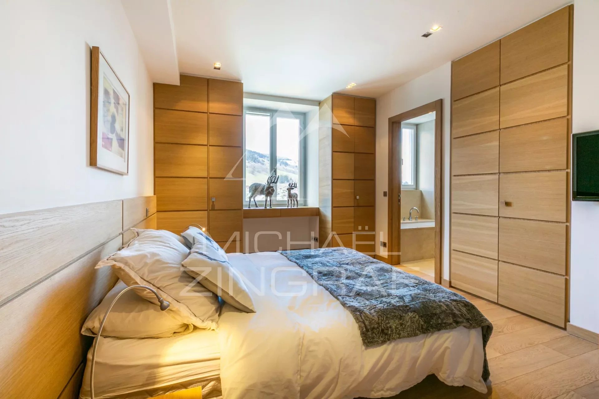 Exceptional three-bedroom apartment - Center of Megève - View and quiet