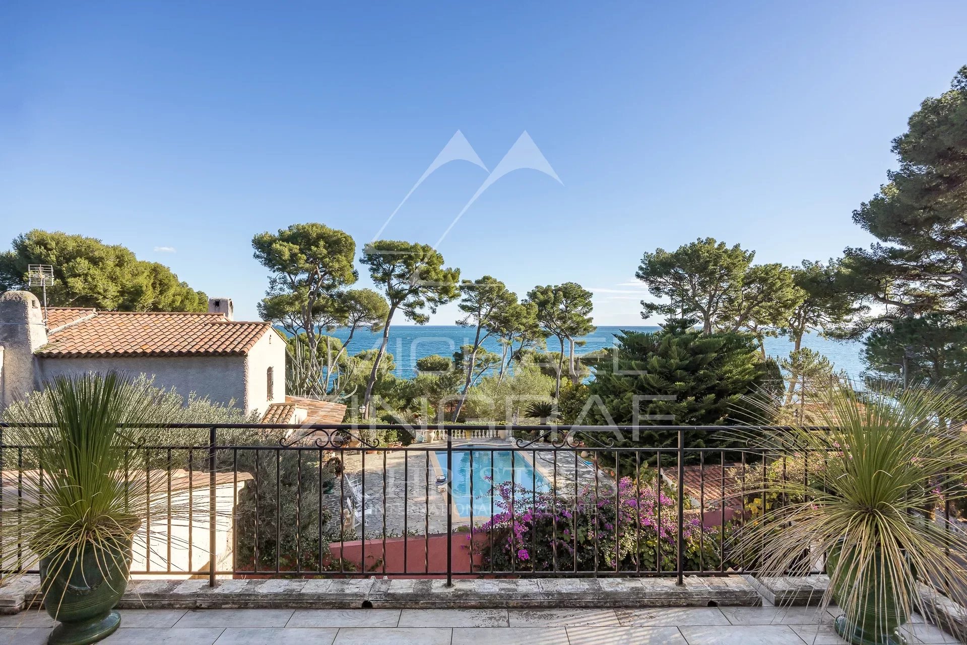Villa provençale avec vue mer