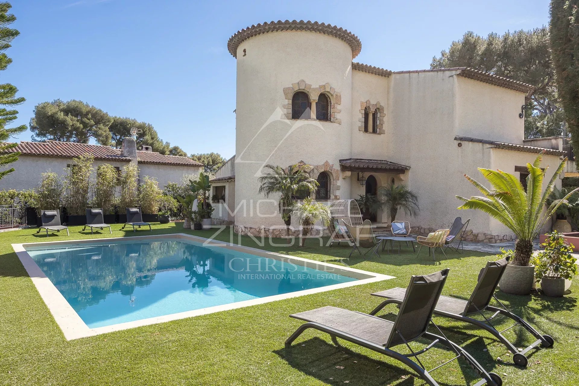 Cap d’Antibes – Villa mit Meerblick und ruhiger Lage