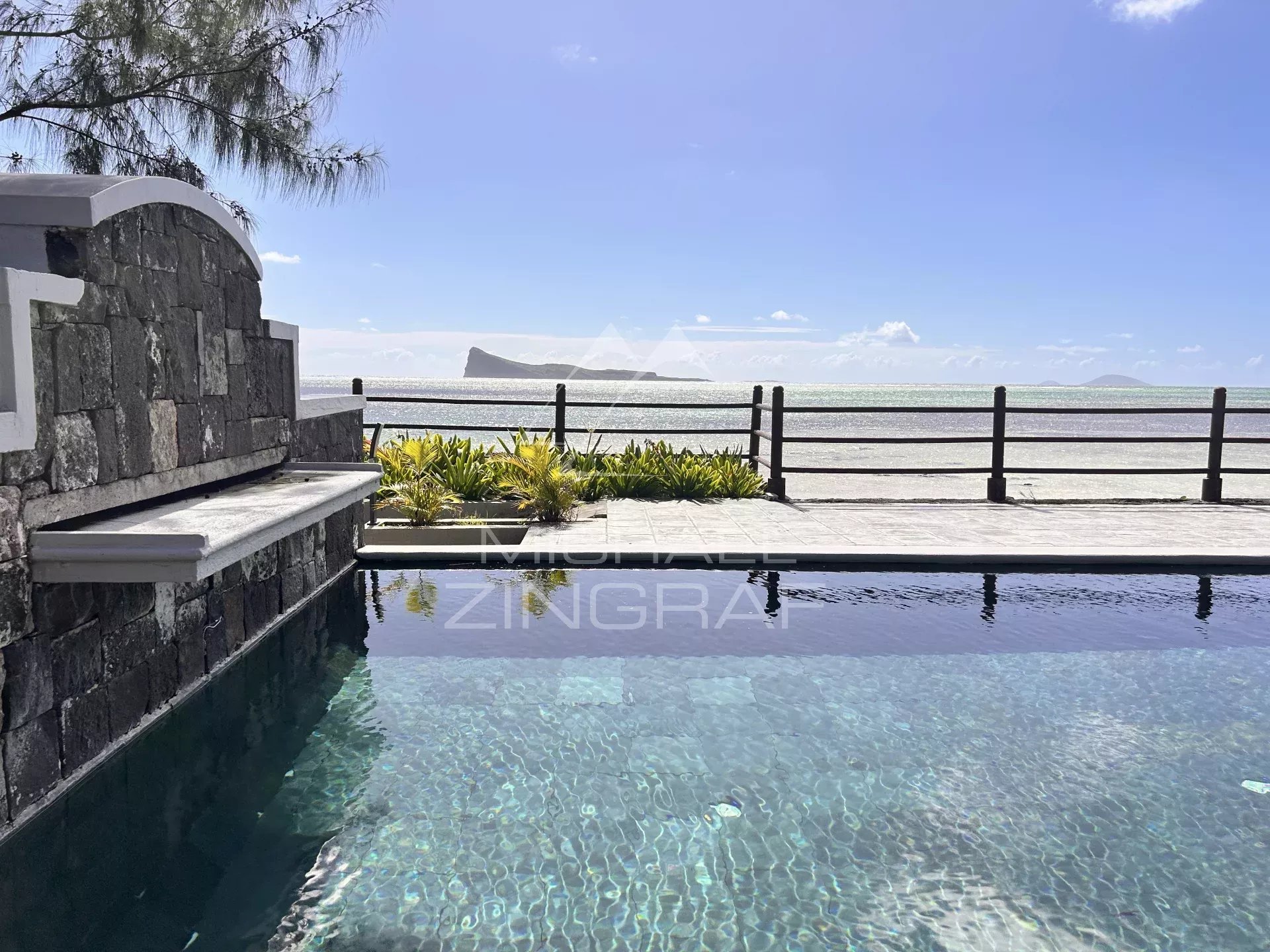 Duplex direkt am Meer in Cap Malheureux