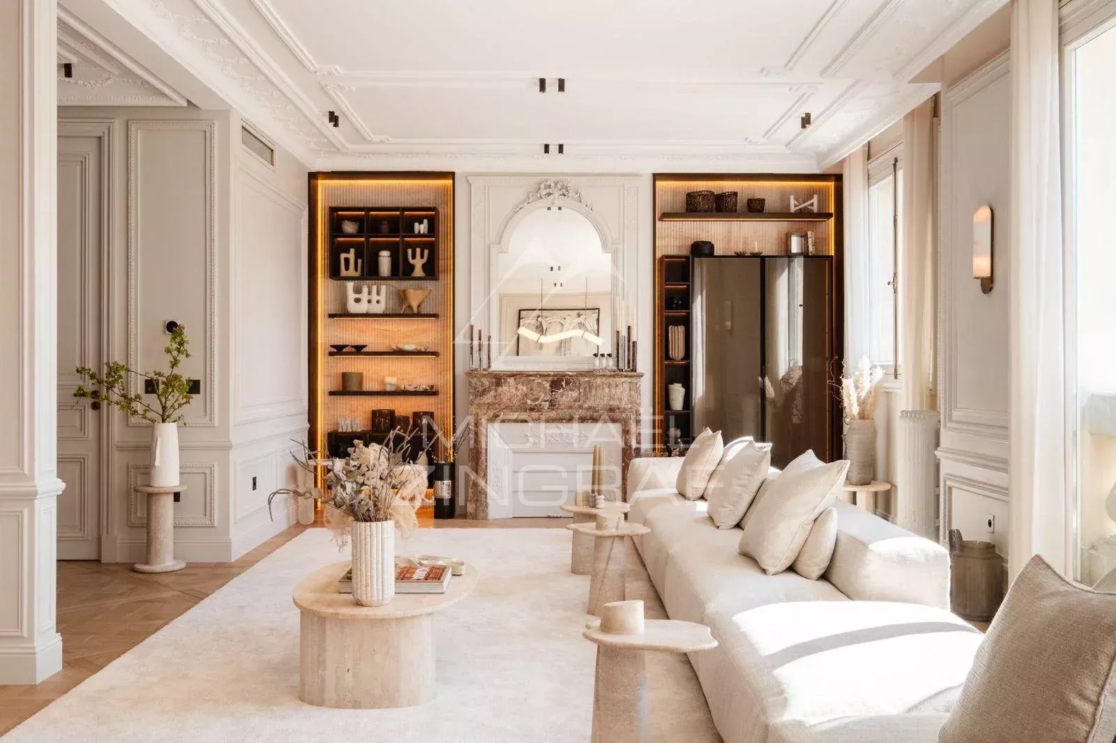 A vendre - Appartement 3 Suits -Paris 8eme - Jean Goujon - Clim - Refait à neuf