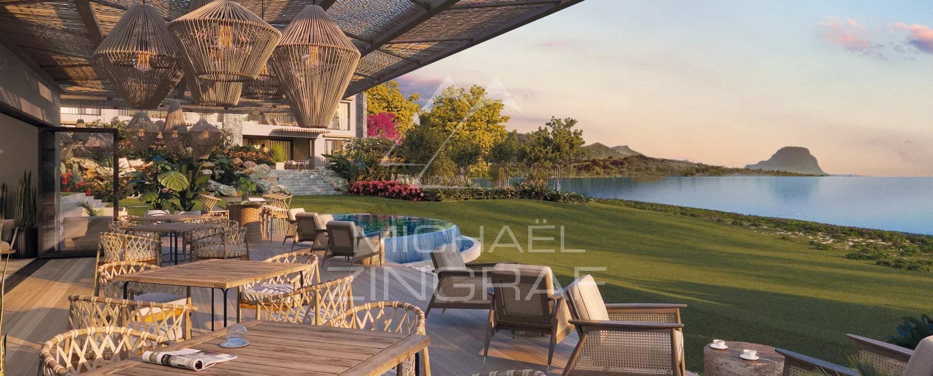 Ile Maurice -  Penthouse 3 chambres Infinity by the sea