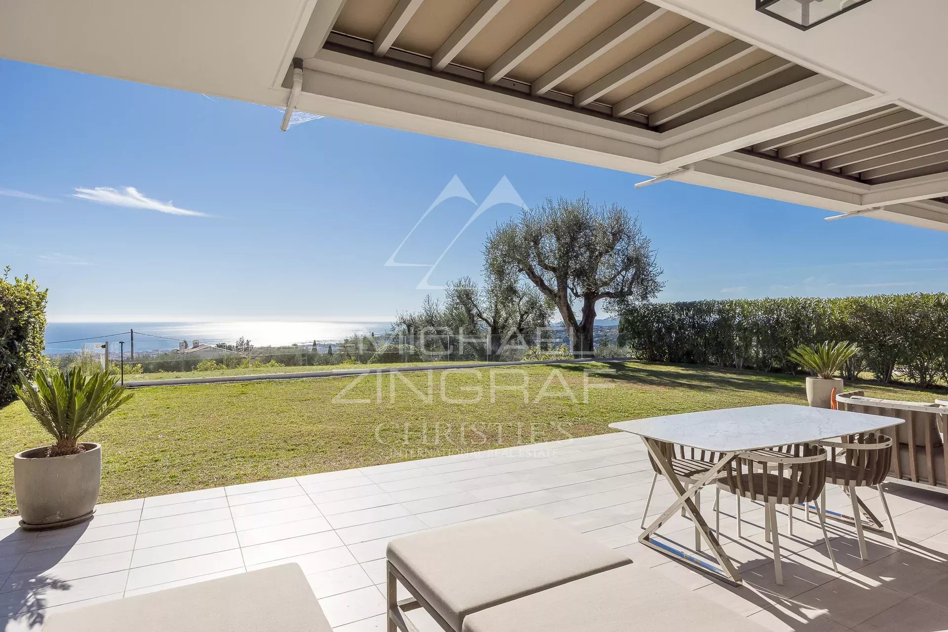 Villa contemporaine à Gairaut – Vue mer panoramique