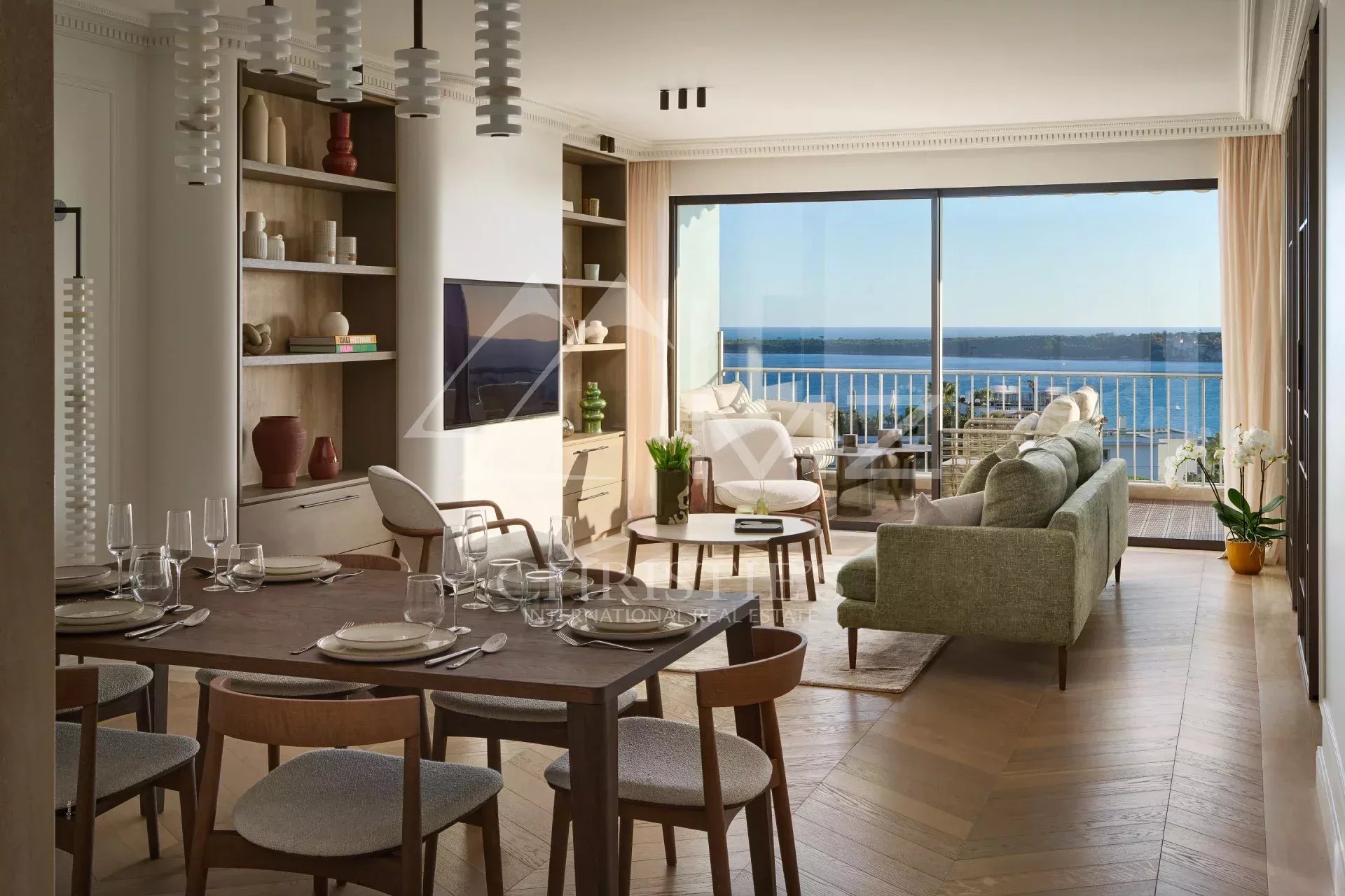 EXCLUSIVITE: Superbe appartement contemporain à la vue mer époustouflante