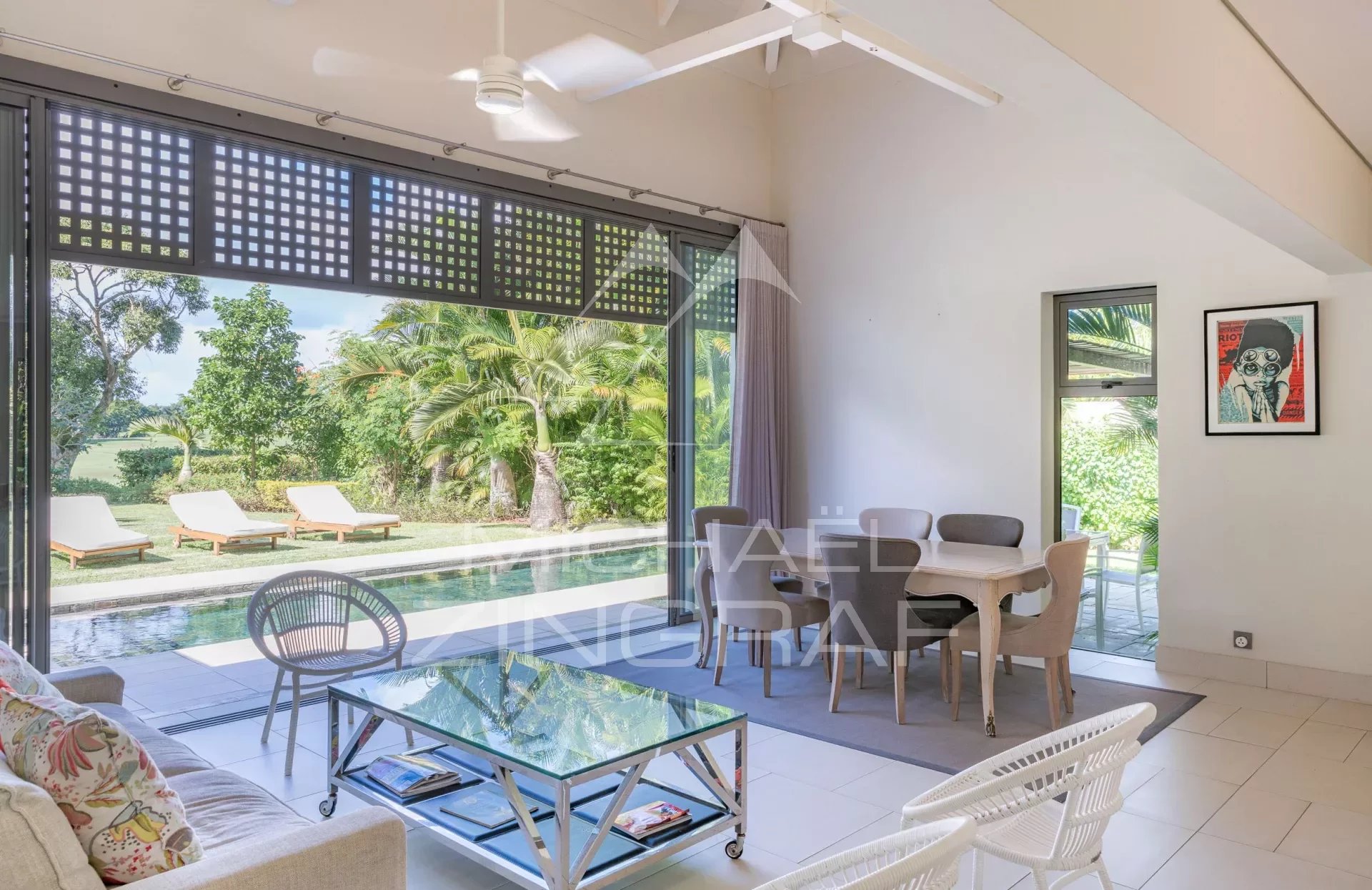Mauritius - 3 bedrooms villa with golf view