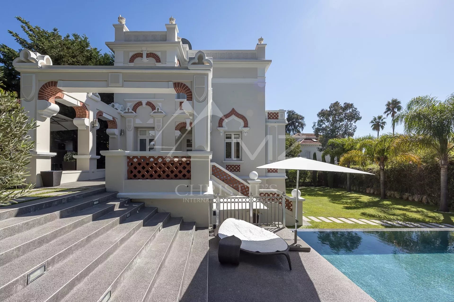 Villa of 1900's. West Side of Cap d'Antibes.
