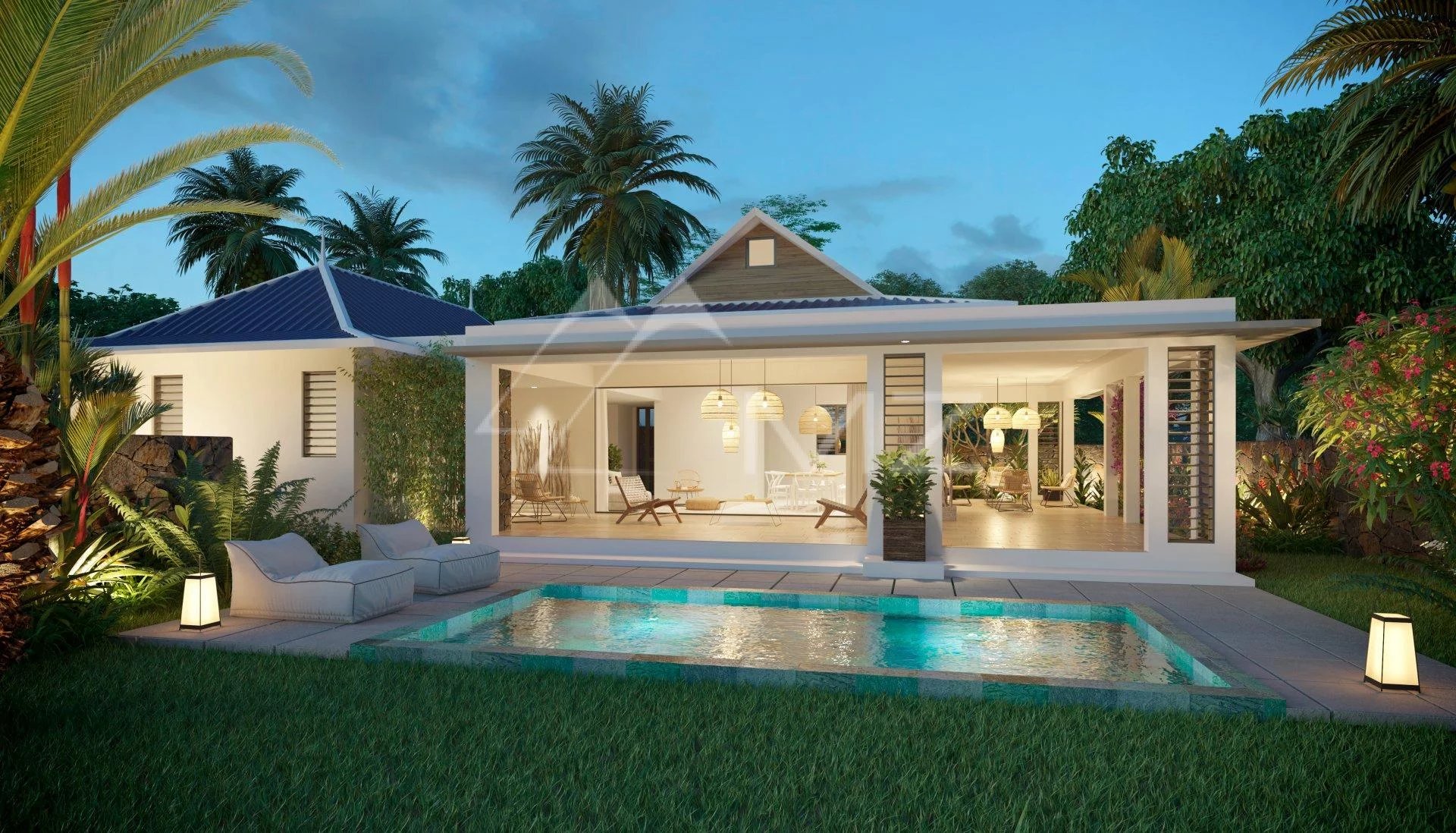 Mauritius - Villa in the heart of tropical nature - Riviere Noire