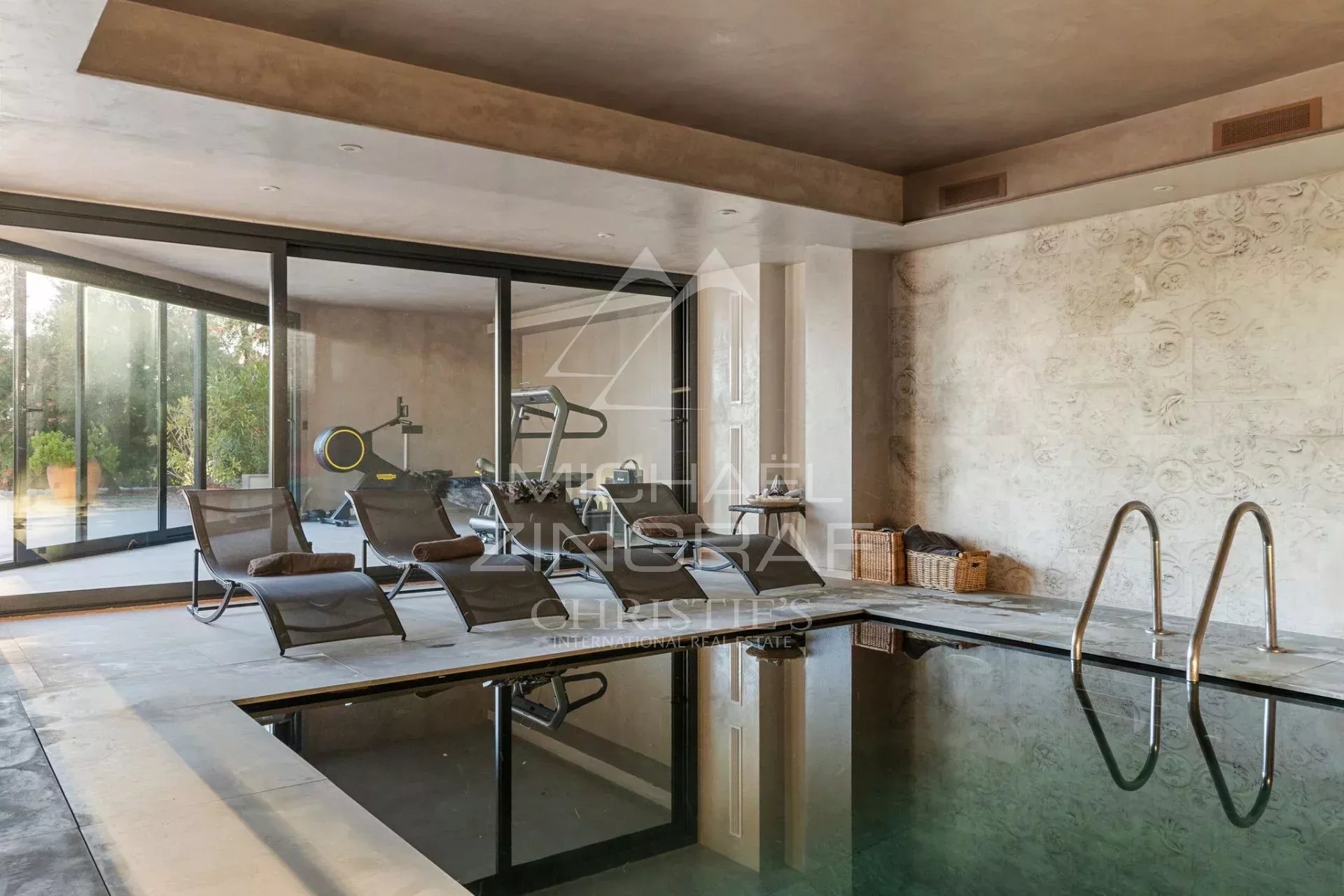 Vence – Architektenvilla mit freiem Blick auf Saint-Paul-de-Vence bis zum Meer