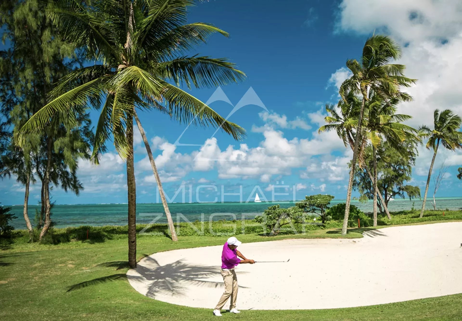 Mauritius - Amalthea Villas golf view